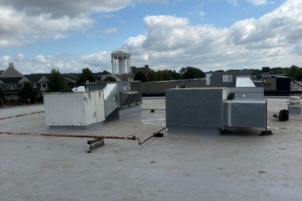 Commercial tpo roof replacement edina mn water tower