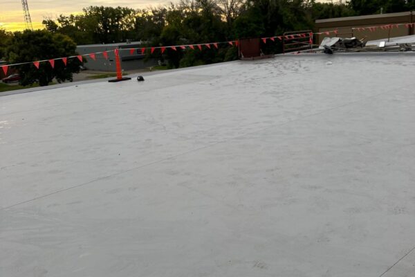 Sunrise tpo roof replacement new hope mn